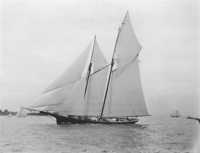 Le yacht, Gitana - Nathaniel Livermore Stebbins